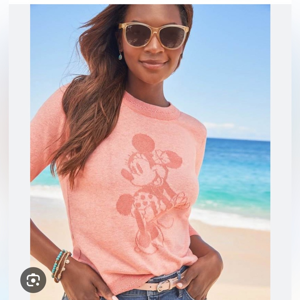 Tommy Bahama + Disney Mint Green Sweater